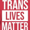 thumbnail image 3 of CafePress - Trans Lives Matter Women's Dark T Shirt - Women's Traditional Fit Dark T-Shirt, 3 of 4