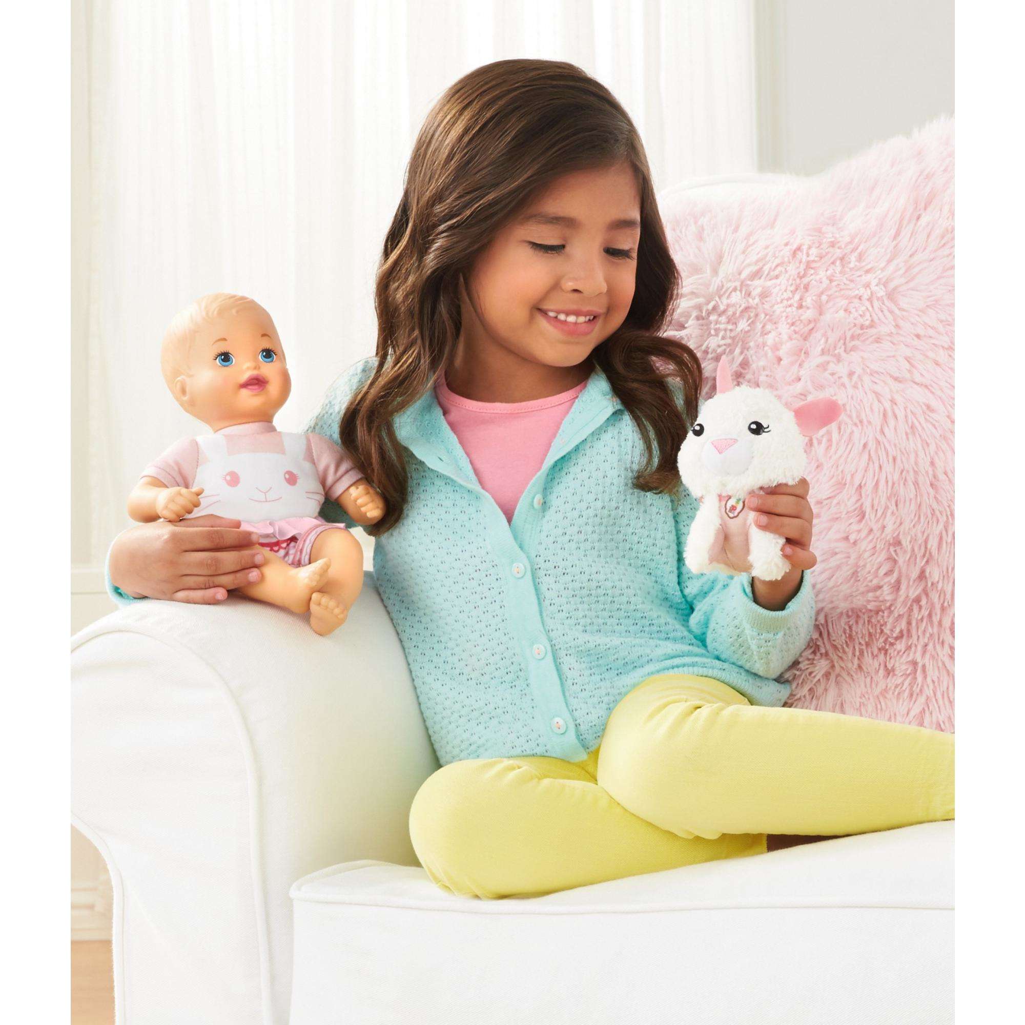 Little Mommy Cuddle and Care Doll and Pet Bunny - image 2 of 5