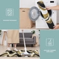 thumbnail image 6 of Black Gold White Marble Pattern Kitchen Rugs Sets Of 3,Kitchen Runner Rugs Non Skid Washable,Decorative Kitchen Floor Mats for Kitchen,Sink,Laundry,17"x30"+ 17"x47" + 17"x59", 6 of 6