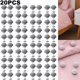 thumbnail image 5 of Likrtyny 80 Uds. Clips para Sábanas Fijador Edredón Tipo Hongo Que No Se Desprende para El (4 Uds. Gris), 5 of 5
