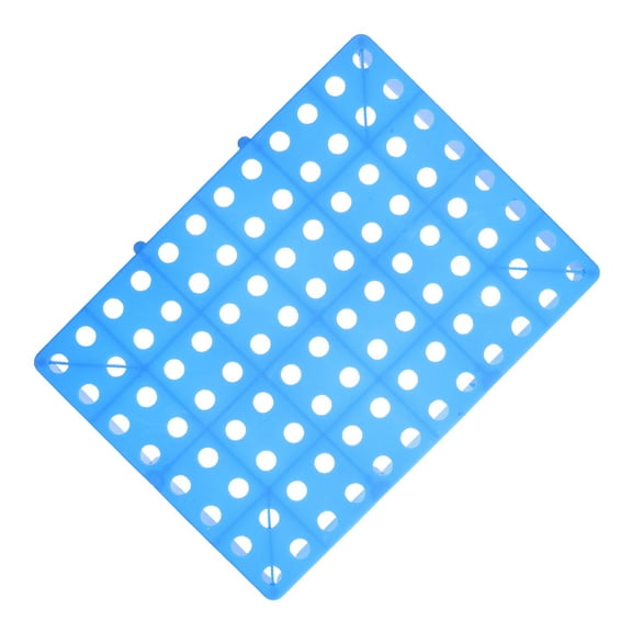 Milisten Wear Resistant Plastic Grid Pallet for Home Storage with Enhanced Airflow Design