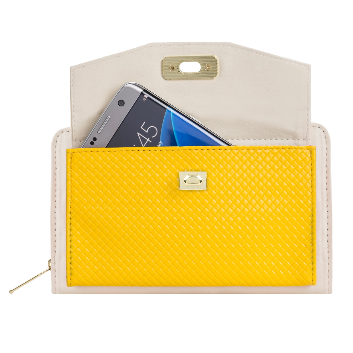 Venice Ii Fashion Clutch Purse Bag for Apple Iphones (Includes Removable Shoulder Strap)