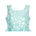 thumbnail image 4 of Flower Girl Dress Damask Jacquard Organza Tulle Wedding Pageant Princess 4, 4 of 4