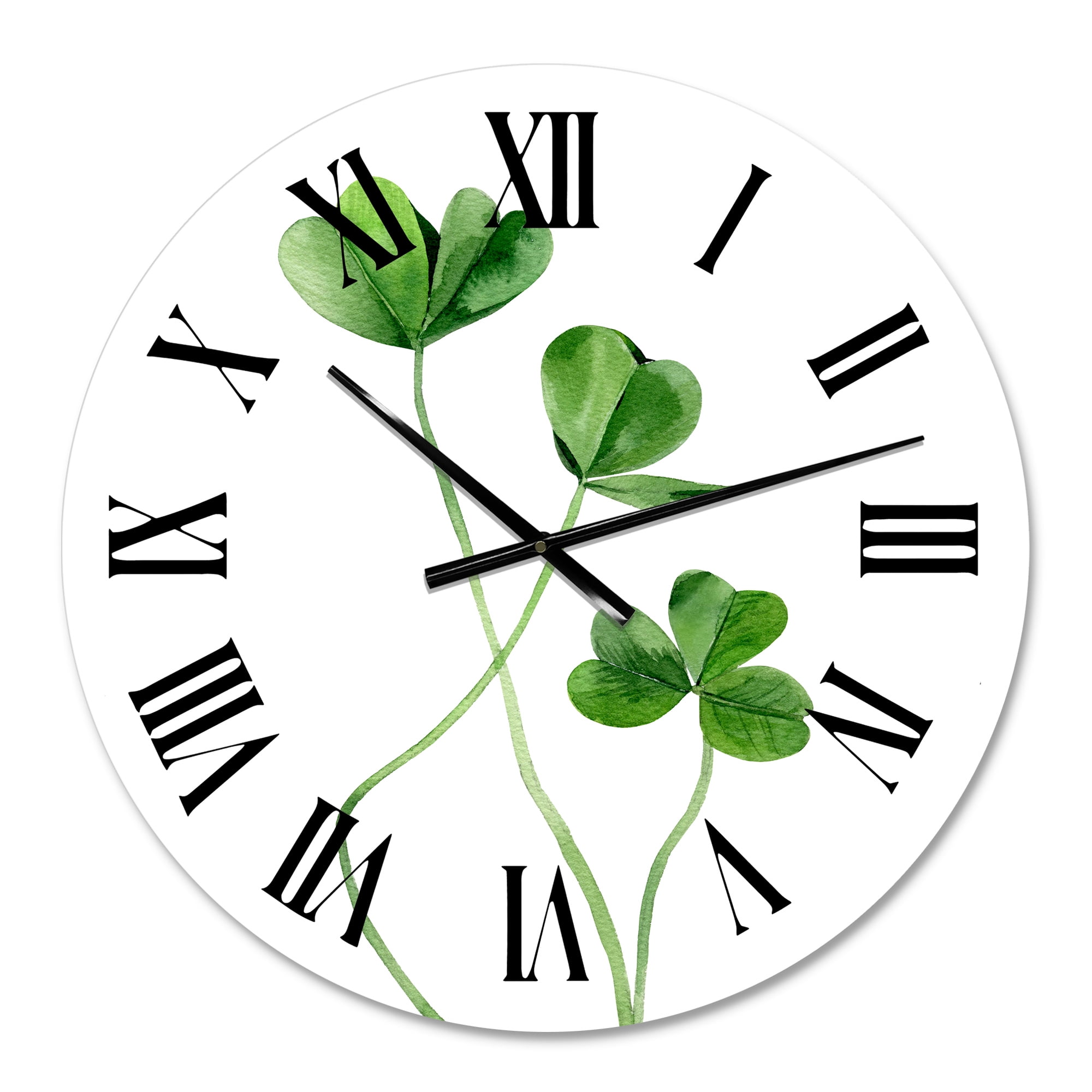 Designart 1 in Farmhouse Wall Clock
