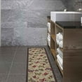 thumbnail image 2 of Ottomanson Non-Slip Hallway Runner Rug 20" x 59" Perfect for High Traffic Areas, Beige Butterfly, 2 of 8