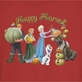 thumbnail image 2 of Junior's Frozen Happy Harvest Graphic Tee Red Small, 2 of 3