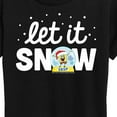 thumbnail image 3 of SpongeBob SquarePants - Let It Snow - Women's Lightweight French Terry Pullover, 3 of 6