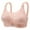 Pink, variant on New summer arrivals SMihono Wireless Support Bras for Older Women Lift No Underwire Plus Size Bras Lace Embroidery Full Coverage Comfort Breathable Bralettes Red 44/100