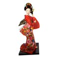 thumbnail image 4 of Kuntesetty Ethnic Japanese Geisha Dolls 9 inch Miniature Figurines Traditional Asian Geisha B, 4 of 9