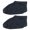 Black, variant on Moisturizing Socks Overnight,Lotion Sock for Dry Feet,Cotton Moisture Enhancing Sock,Spa Socks for Cracked Heel Repair