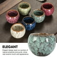 thumbnail image 3 of Qnmwood Chinese Ceramic Tea Cup: Kungfu & Yunomi Asian Porcelain Cups (Assorted Colors), 3 of 6