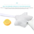 thumbnail image 4 of Juguete Colgante De Carillón De Viento Con Estrella De Cinco Puntas Blanca, Juguete Colgante Para Cama De Cochecito De Bebé, Juguete De Peluche Methold FN002079-00, 4 of 6