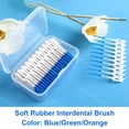 thumbnail image 2 of Cure-dents Interdentaires en Silicone avec Filetage Outil de Nettoyage Buccal, 2 of 6