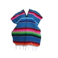 thumbnail image 3 of Mexican Sarape Serape Poncho for Kids, 3 of 4