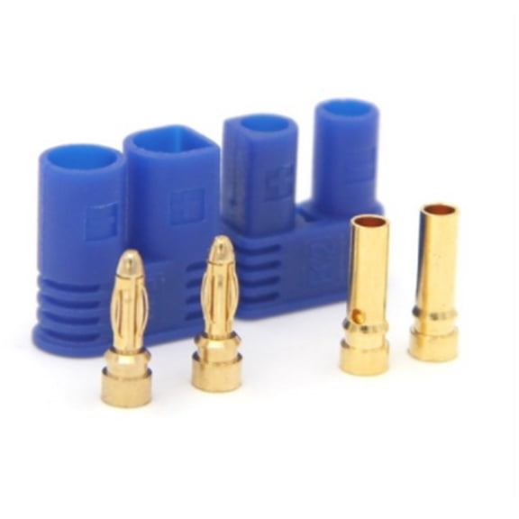 Healifty 1 Pair Banana Connectors for RC Battery ESC Motor Low Resistance High Conductivity