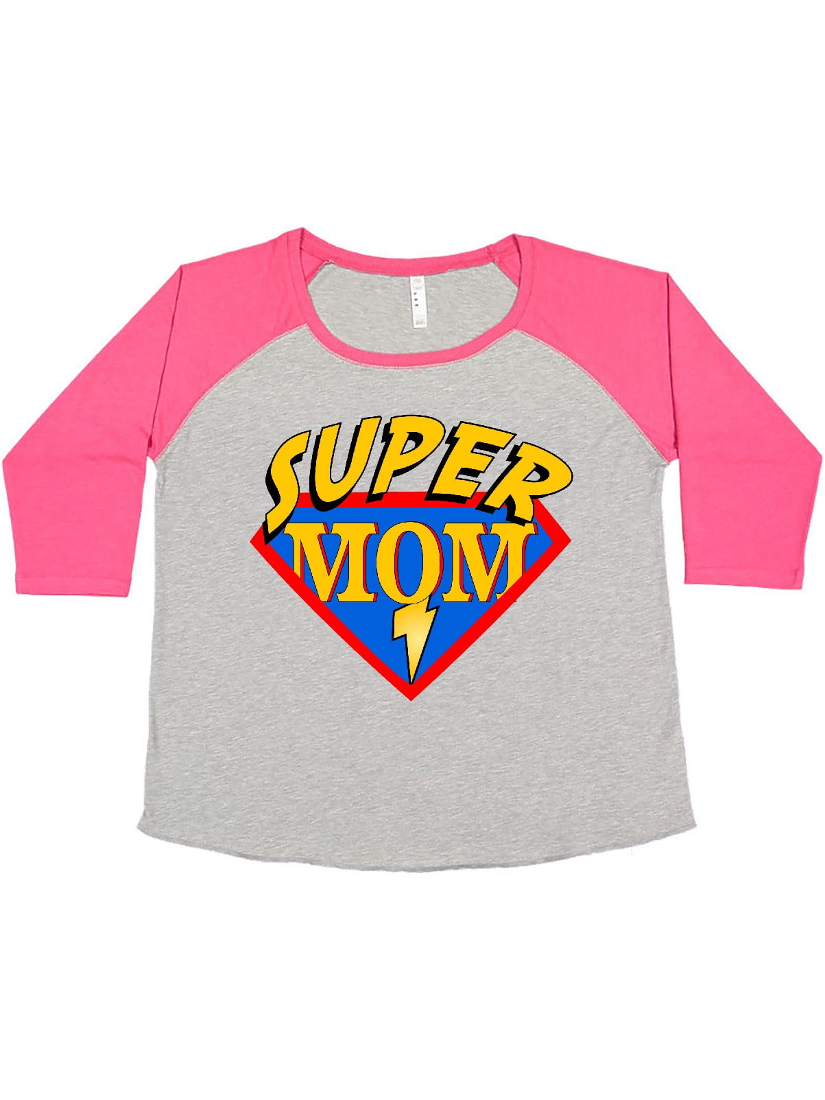 Inktastic Superhero Mom Women's Plus 