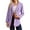Light Purple, variant on CharmCyan Women’s Open Front Casual Blazer Jacket with Lapel Collar and Long Sleeves for Office Business and Daily Wear Beige L