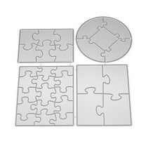 Puzzle Metal Cutting Dies Stencil For DIY Scrapbooking Paper Card Embossing Craf