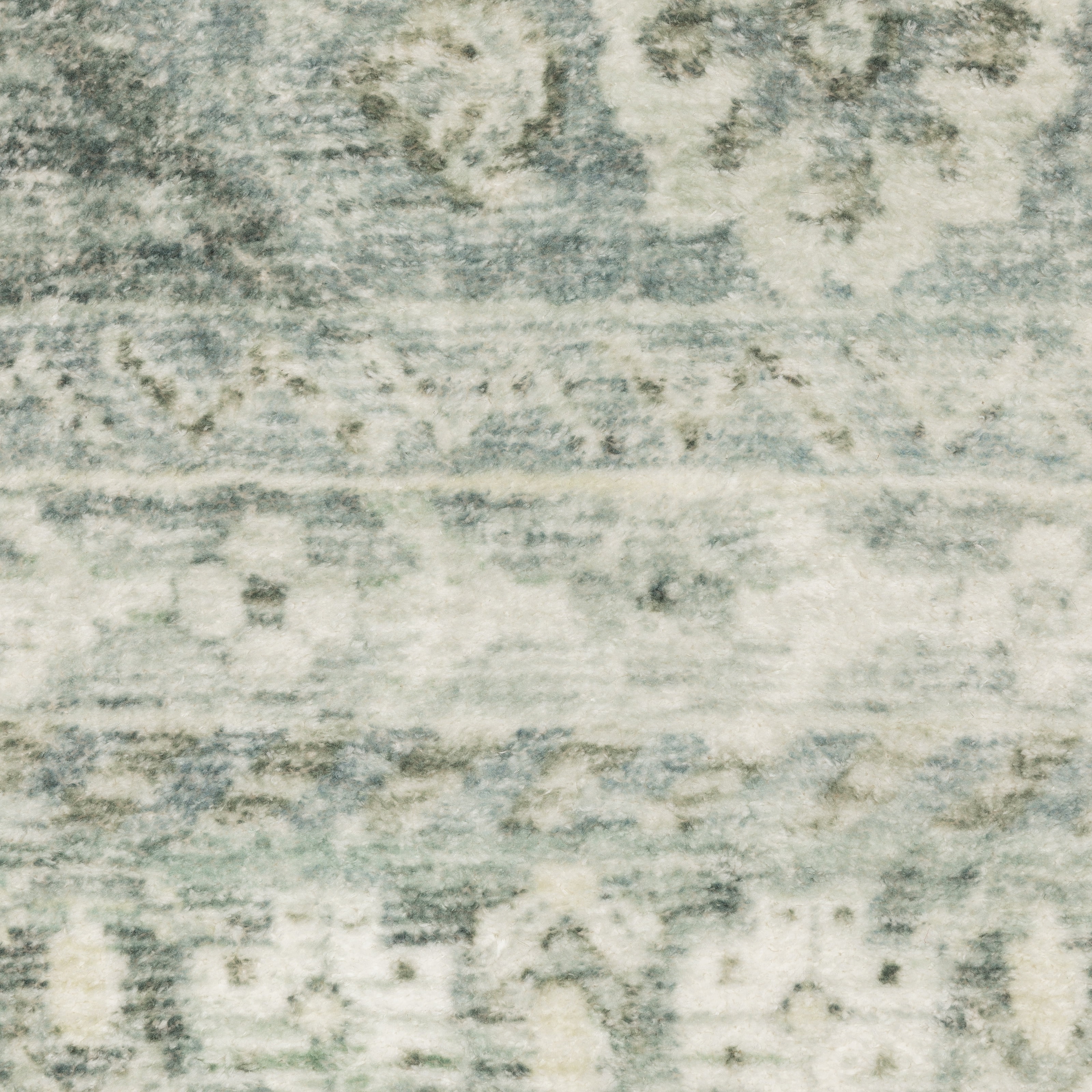 Avalon Home Silvana Distressed Floral Area Rug, 2' X 8' Runner, Blue/ Ivory