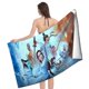 thumbnail image 4 of Serpiente Blanca Toalla de playa de secado rápido con diseño temático, regalo para mujeres y niñas, ideal para cumpleaños, fans, amantes de la música, uso en la playa o al aire libre, 78 × 160 cm, 4 of 6