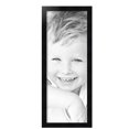 thumbnail image 2 of ArtToFrames 11" x 29" Black Stain Picture Frame, 11x29 inch Black Wood Poster Frame (WOM-4088), Pack, 2 of 8