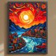 thumbnail image 3 of A4735 Lleno Diamantes Serie Paisaje La La Bahía Luoxia Resina 30 * 40 CM, 3 of 9