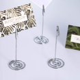 thumbnail image 4 of 12pcs Place Card Holder Memo Holder Clip Photo Holder Table Number Holder Sliver, 4 of 5