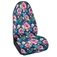 thumbnail image 2 of XYZCANDO 1pcs Terry Cloth Car Seat Covers Waterproof Fashion, Compatible with Front Seats Van Seat Covers & Liner Waterproof Sweating Car Seat Cover(Floral Print), 2 of 9