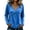 43# Blue, variant on Long Sleeve Linen Shirt Women Beach V Neck Fringe Tops Raw Hem Western Gauze Shirts Casual Boho Top Summer Outfits,Pink XL