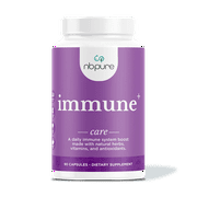 nbpure Immune+ Daily Immune System Supplement Boost, Immunity Supplement, 90 Count