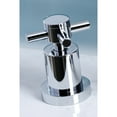 thumbnail image 5 of Kingston Brass KS8726DXLS Widespread Kitchen Faucet, Polished Nickel, 5 of 7