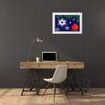 thumbnail image 3 of Crockett Collection 24x17 White Modern Wood Framed Museum Art Print Titled - C-2120, 3 of 4