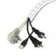 thumbnail image 3 of Wosthever Organizador de cables en espiral Flexible de 1,5/2 m Type2 NO2, 3 of 6