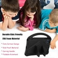 thumbnail image 6 of Kids Case for 2025 Tab 2 10.1", Children Friendly EVA Foam Protective Stand Handle Cover for T-Mobile REVVL Tab 2 10.1 Inch Tablet - Black, 6 of 14