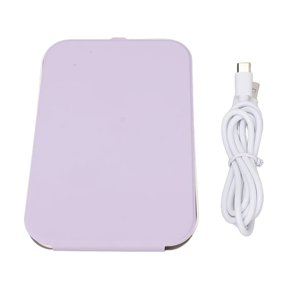 Espejo de maquillaje LED, espejo de maquillaje LED 3 espejo de maquillaje iluminado LED espejo de maquillaje recargable tecnología avanzada