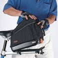 thumbnail image 4 of Ibera Bike Trunk Bag - PakRak Clip-On Quick-Release Bicycle Commuter Bag, 4 of 12