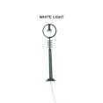 thumbnail image 4 of Matsuzay Farola en miniatura, lámpara de señal LED, accesorios de micropaisaje, poste de luz de simulación DIY, diseño de tren de construcción Artesanía Verde (luz blanca) Matsuzay HA064500-03, 4 of 6