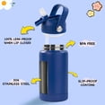 thumbnail image 2 of Botella de agua Kerilyn Kids de acero inoxidable con aislamiento de 350 ml, 2 of 8