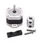 thumbnail image 2 of For -10 / Kit Z-Axis Upgrade Stepper Motor with Mount Block Dual Type Wire and 5X8Mm Rigid Coupling, 2 of 5