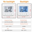 thumbnail image 4 of Indoor Thermometer,Digital Hygrometer,Room Thermometer With Air Comfort Icon, High-Precision Temperature And Humidity Monitor With Backlight Are Applicable To Families Offices Baby Rooms White, 4 of 10