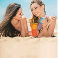 thumbnail image 3 of AlohaStarttigg 24 oz Color Changing Reusable Plastic Cup with Lid and Straw (Set of 5), 3 of 5