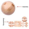 thumbnail image 2 of Juguete Rompecabezas Bola Mágica YunTeng de Madera para Adultos y Niños, 2 of 7