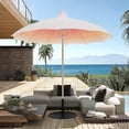 thumbnail image 4 of Outdoor Patio Umbrella with LED Lights, 9FT Canopy, 360° Rotation & Tilt for Deck Poolside, 4 of 7