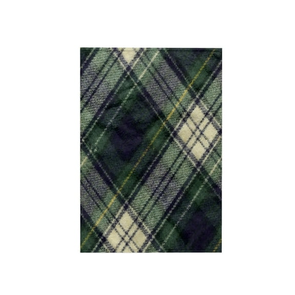 3dRose, Blue Watch Plaid, 15x22 Hand Towel