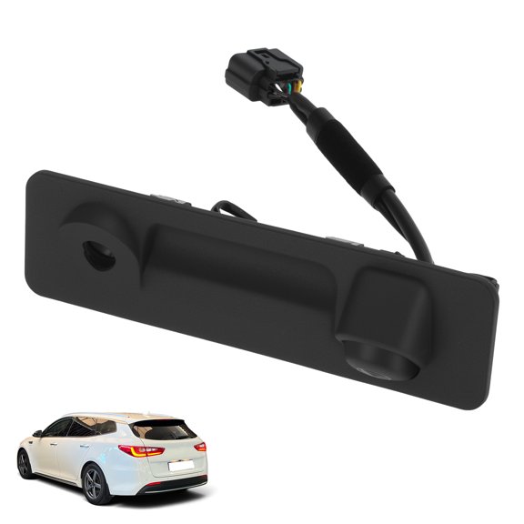 Unique Bargains Tailgate Handle Rear View Camera for Kia Optima / K5 2015 2016 2017 2018 Park Assist Backup Reverse Camera Replace 95766-D4000