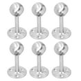 thumbnail image 3 of Wardrobe Rod Bracket, Stable Structure Flanged Socket Stainless Steel Simple Installation  For Home 22 All-Pass, 3 of 8