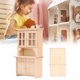 thumbnail image 5 of Muebles de Casa de Muñecas 1:12 Gabinete de Casa de Muñecas Simulado de Madera Modelo de Juguete Muebles de Cocina en Miniatura Decoración Accesorios de Adorno ANGGREK  Otros, 5 of 8