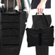 thumbnail image 1 of Fiudx Bolsa de Herramientas Multiusos, Enrollable de Lona para Llaves, Organizador de Botiquín de Primeros Auxilios para Coche, Bolsillos con Cremallera de Gran Capacidad, Diseño Colgante, Almacenami, 1 of 6
