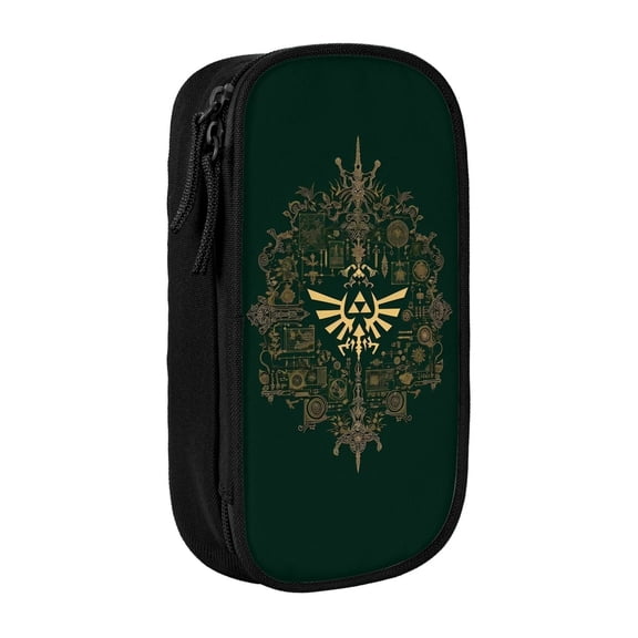 The Legend Of Zelda Pencil Case, Multipurpose Pencase ,Large Capacity Durable Pencil Pouch Storage Pen Bag Organizer Stationery