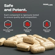 Prime Labs - Mens Testosterone Booster - Stamina, Endurance, Strength Booster - 60 Caplets